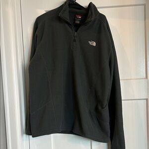 The North Face Dark Gray Quarter-Zip Fleece